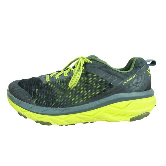 Hoka One One Challenger ATR 5 Size 11.5 Trail Running Shoes Ebony Black - Picture 1 of 9